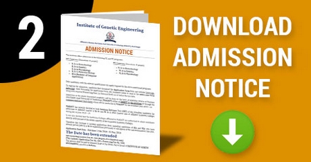 Download IGE Admission Notice
